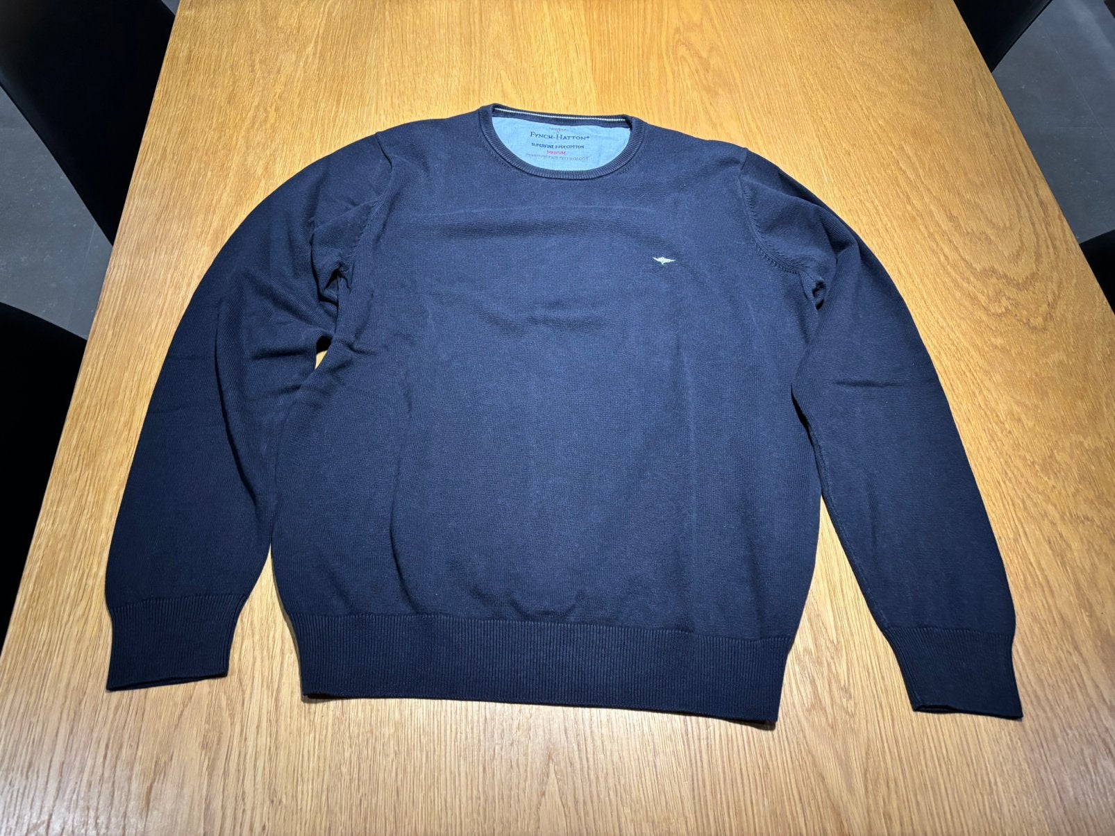 Trui van Fynch-Hatton, Kleding | Heren, Ophalen of Verzenden, Zo goed als nieuw, Maat 48/50 (M), Blauw