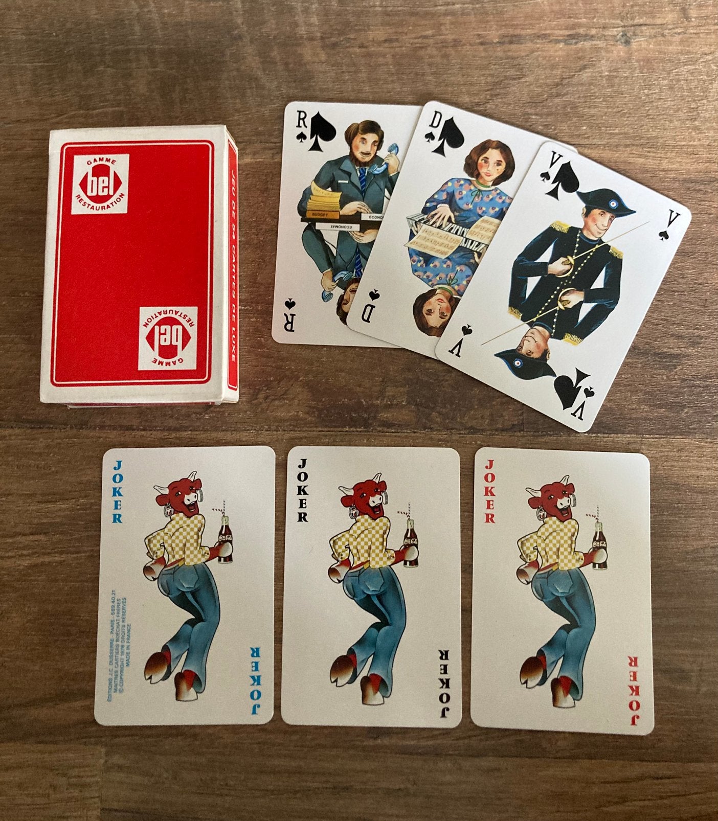 Speelkaarten Gamme Restauration, Enlèvement ou Envoi, Neuf, Carte(s) à jouer
