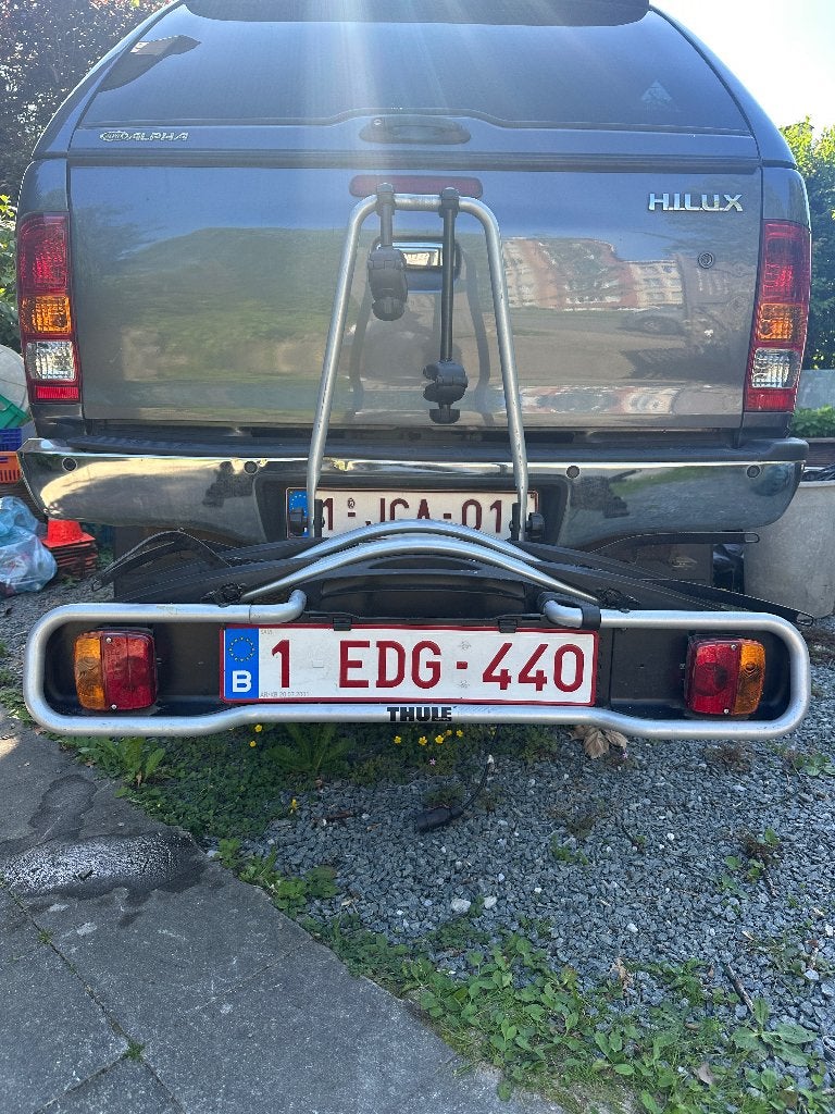 Porte vélo Thule, Auto diversen, Fietsendragers, Ophalen, 2 fietsen, Zo goed als nieuw, Fietsendrager-accessoire