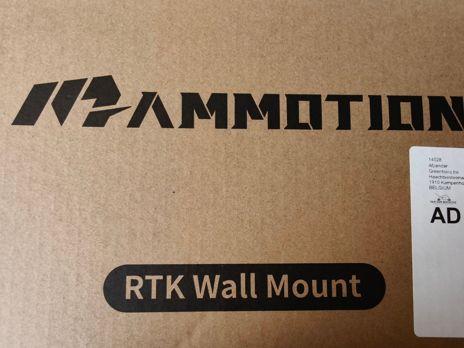 Mammotion RTK wall mount, Ophalen