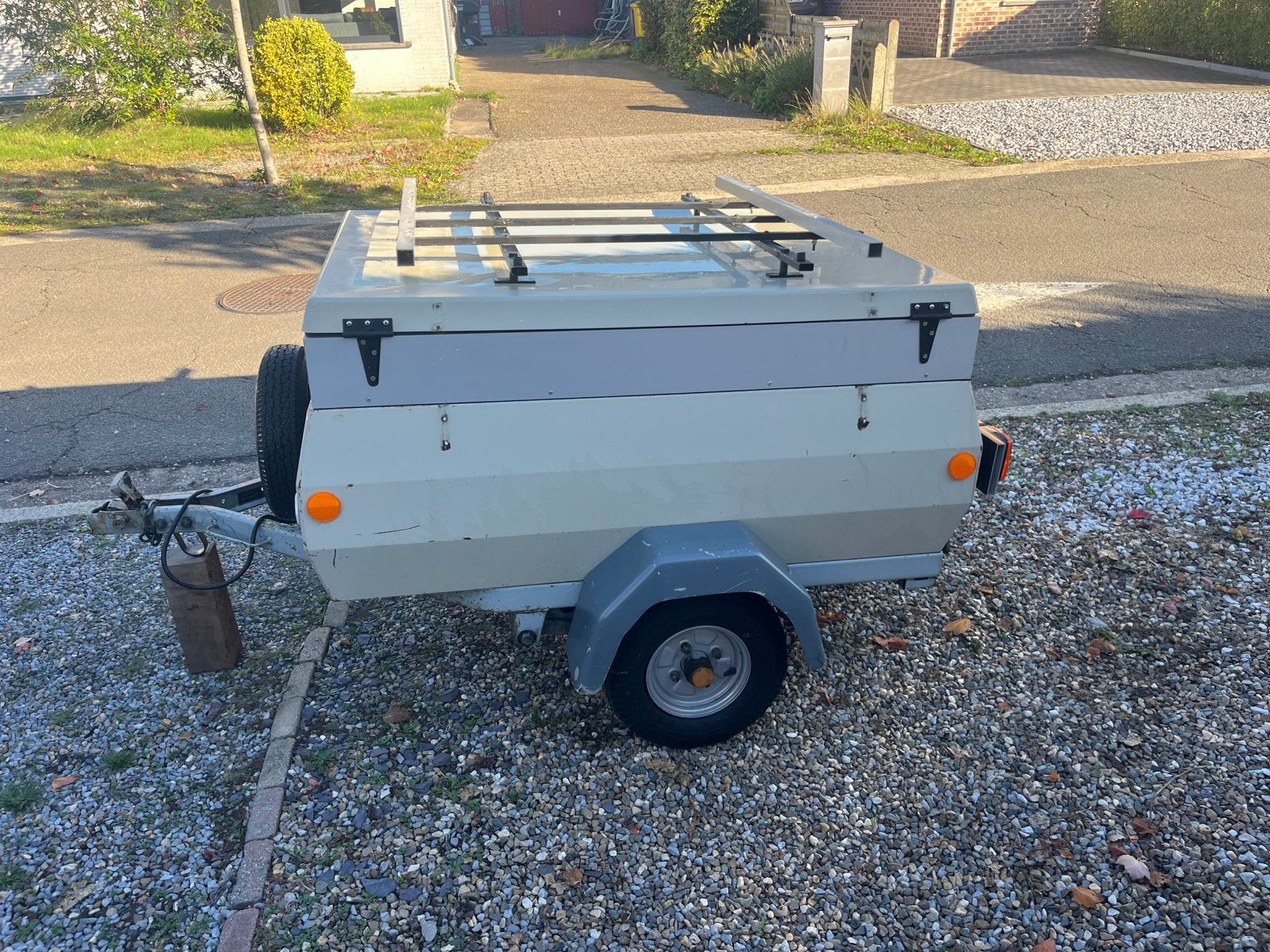 Vintage bagagedrager/ aanhangwagen (VEB Slema), Ophalen, Gebruikt