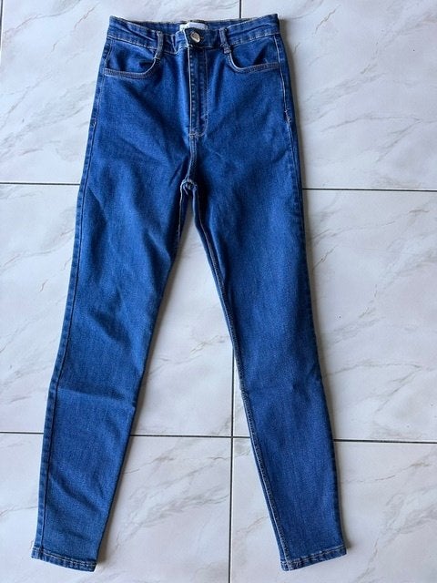 Jeans Zara maat 38 (y0129), Blauw, Zara., Ophalen of Verzenden, W30 - W32 (confectie 38/40)