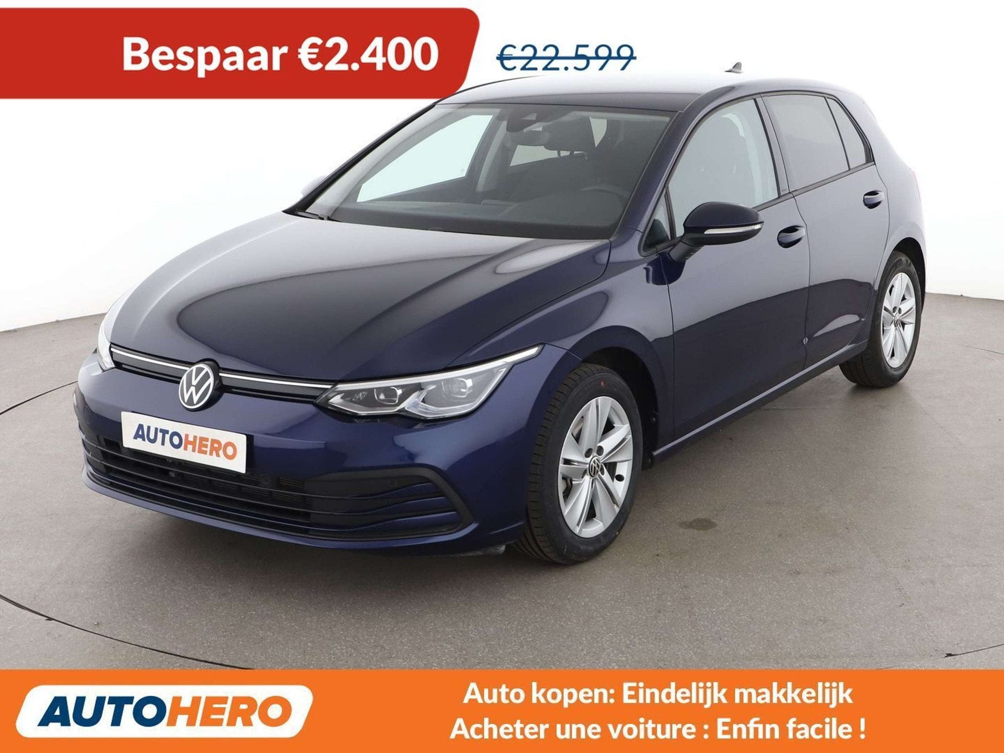 Volkswagen Golf 1.0 eTSI Life (année de construction 2023), Autos, Achat, Noir, 5 portes, Automatique