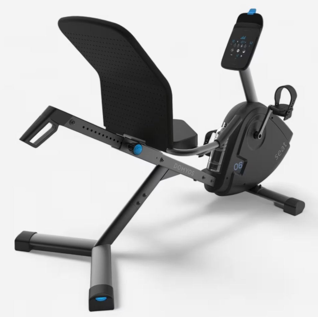 DOMYOS hometrainer halfliggend, Enlèvement, Comme neuf, Jambes, Vélo d'appartement