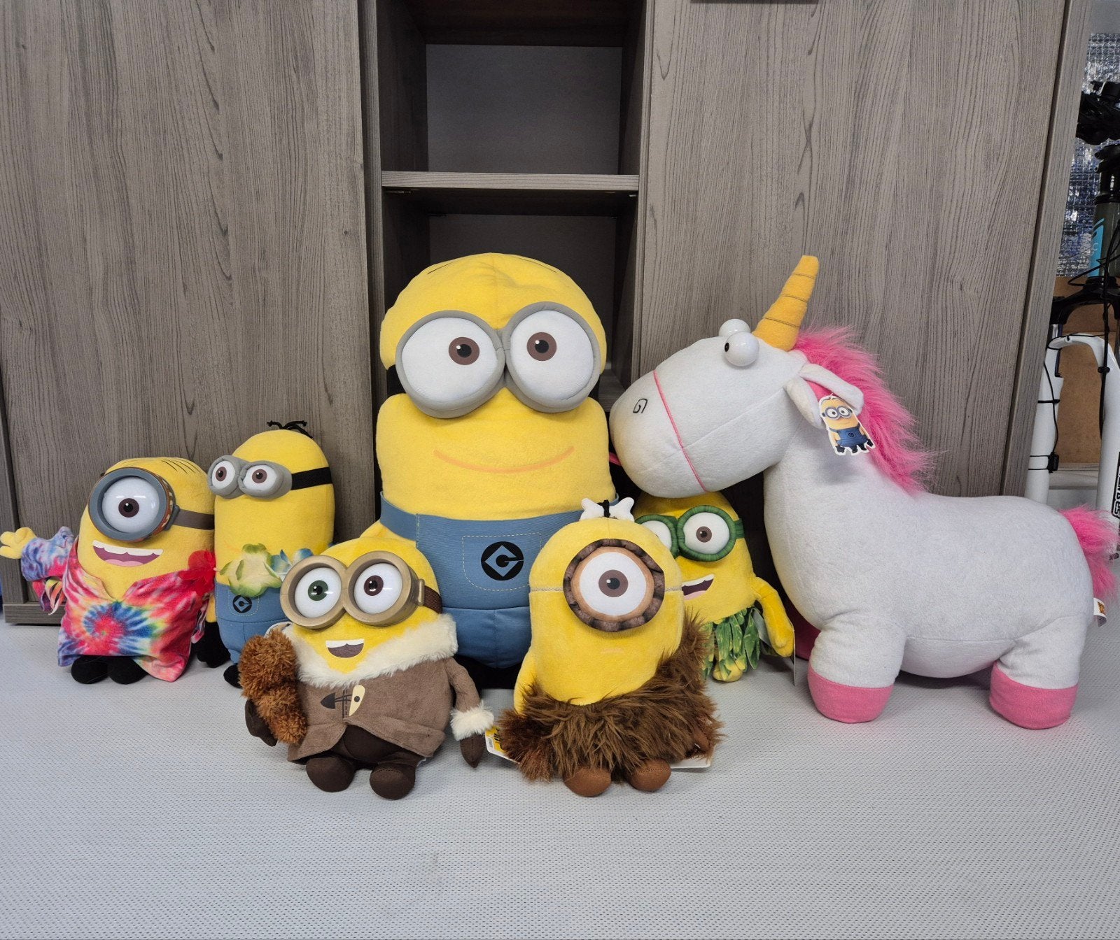 Minions knuffels, Ophalen