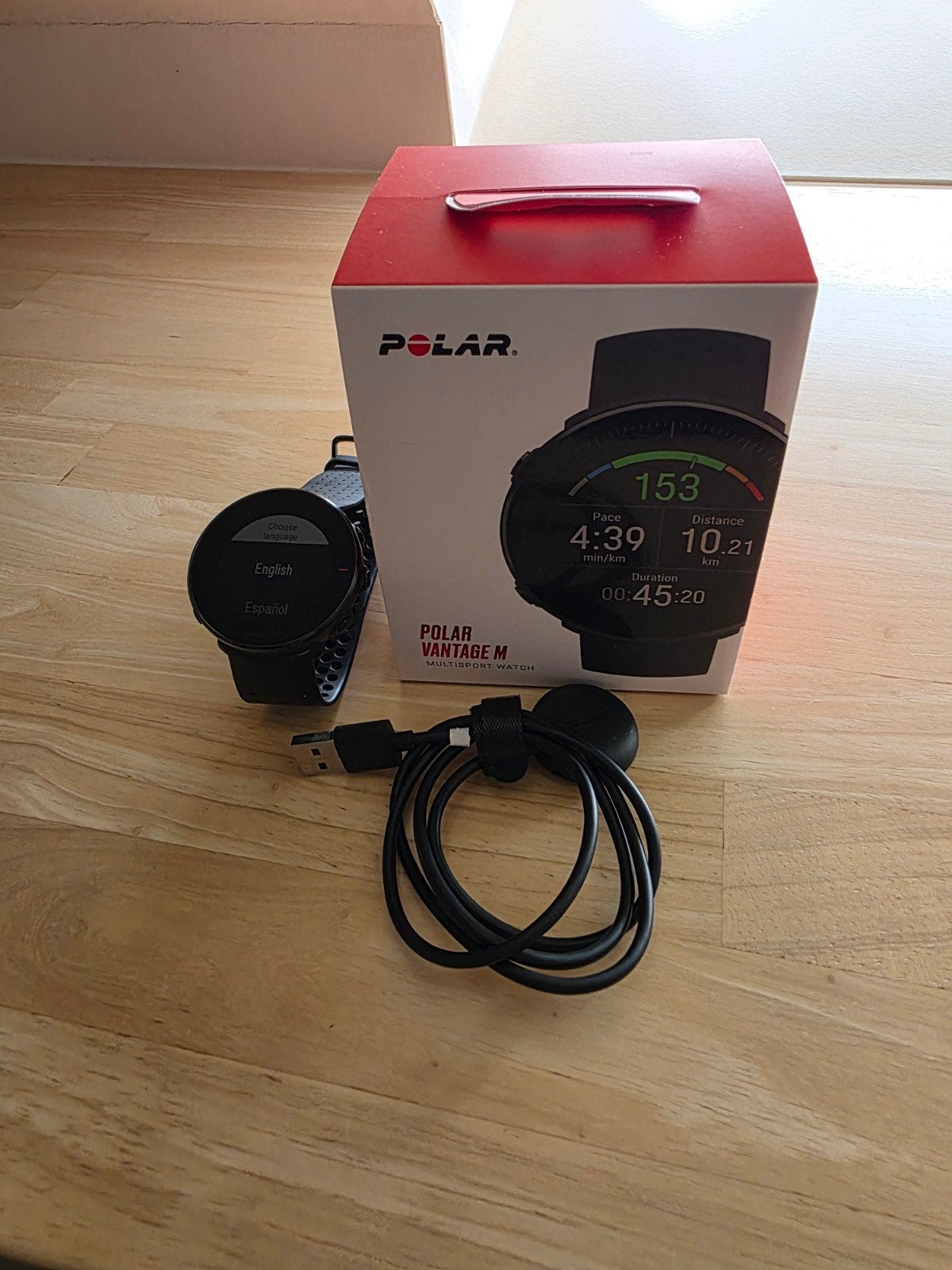 Polar Vantage M, Handtassen en Accessoires, Ophalen, Zwart
