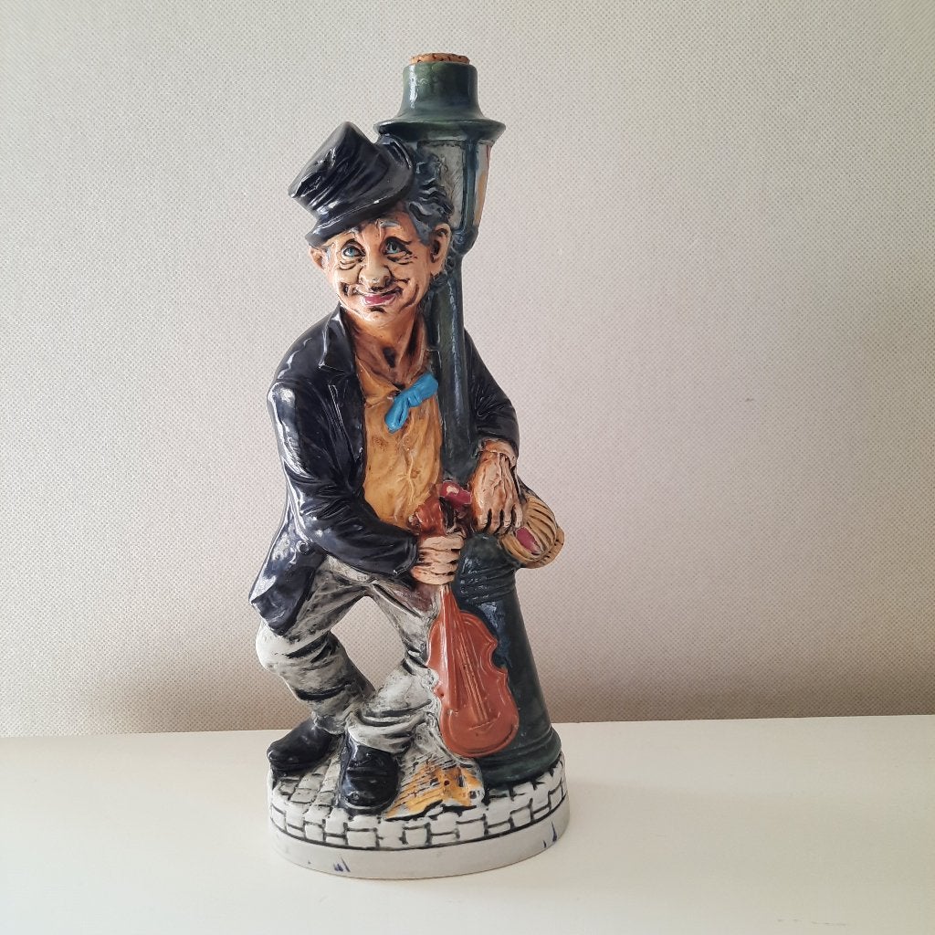 Italiaanse wijn decanter, Ophalen, Gebruikt, Steen/keramiek