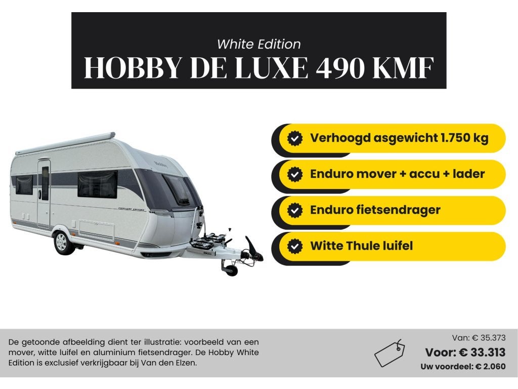 Hobby De Luxe 490 KMF, Jusqu'à 5, Entreprise, Hobby, 5 à 6 mètres