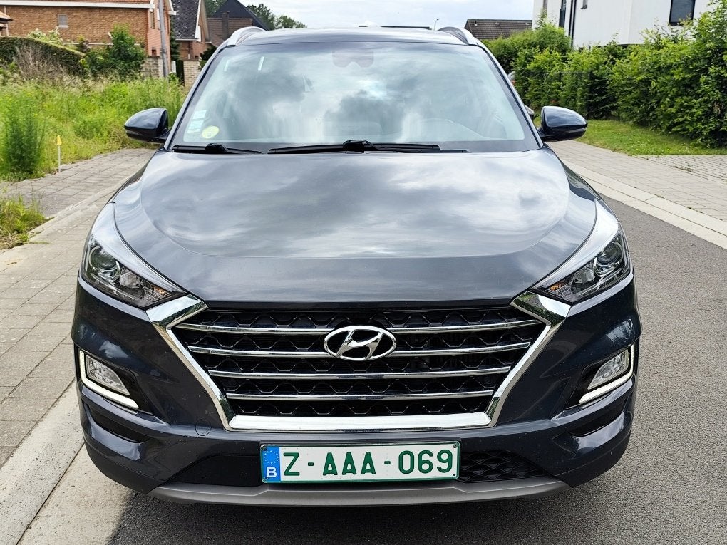 Hyundai Tucson 1.6 CRDI, année 2020, 197771 km, 11 500 euros, Autos, Commande vocale, Argent ou Gris, Achat, Euro 6
