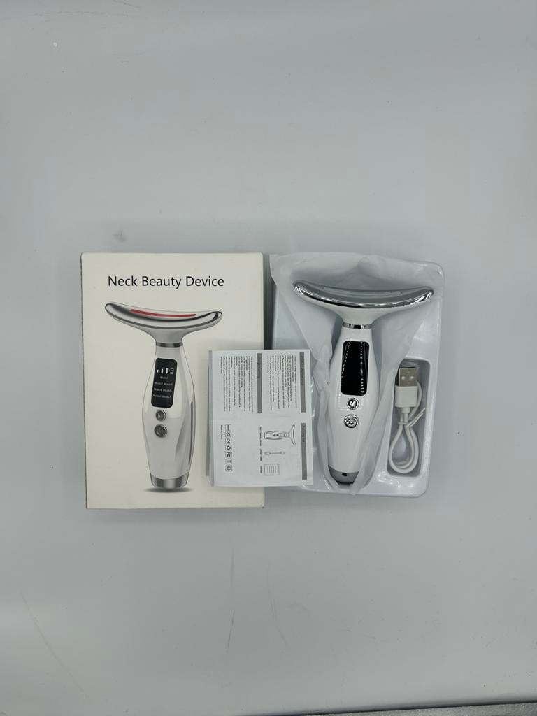 Masseur Facial Électrique 7 en 1 - Luminothérapie, Enlèvement ou Envoi, Neuf, Blanc, Homme ou Femme