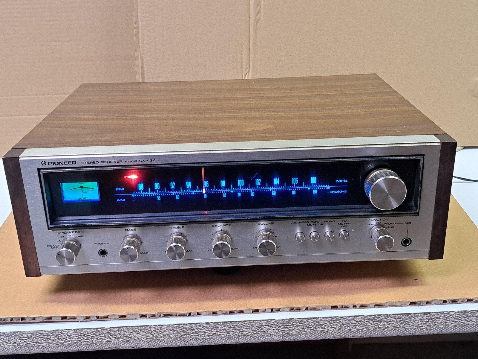 Récepteur Pioneer SX 434, Enlèvement, Pioneer