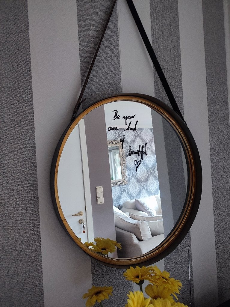 Spiegel, Maison & Meubles, Accessoires pour la Maison | Miroirs, Enlèvement, Comme neuf, Rond