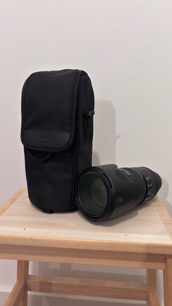 Nikkor 70-200mm 1:2.8 G ED VR, Ophalen, Zo goed als nieuw, Nikon
