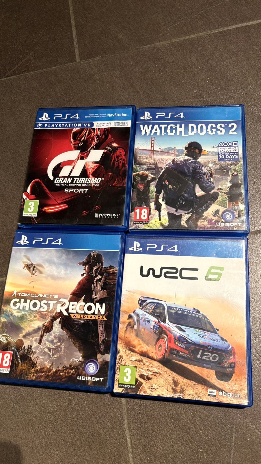 PS4 games, Games en Spelcomputers, Ophalen, Zo goed als nieuw