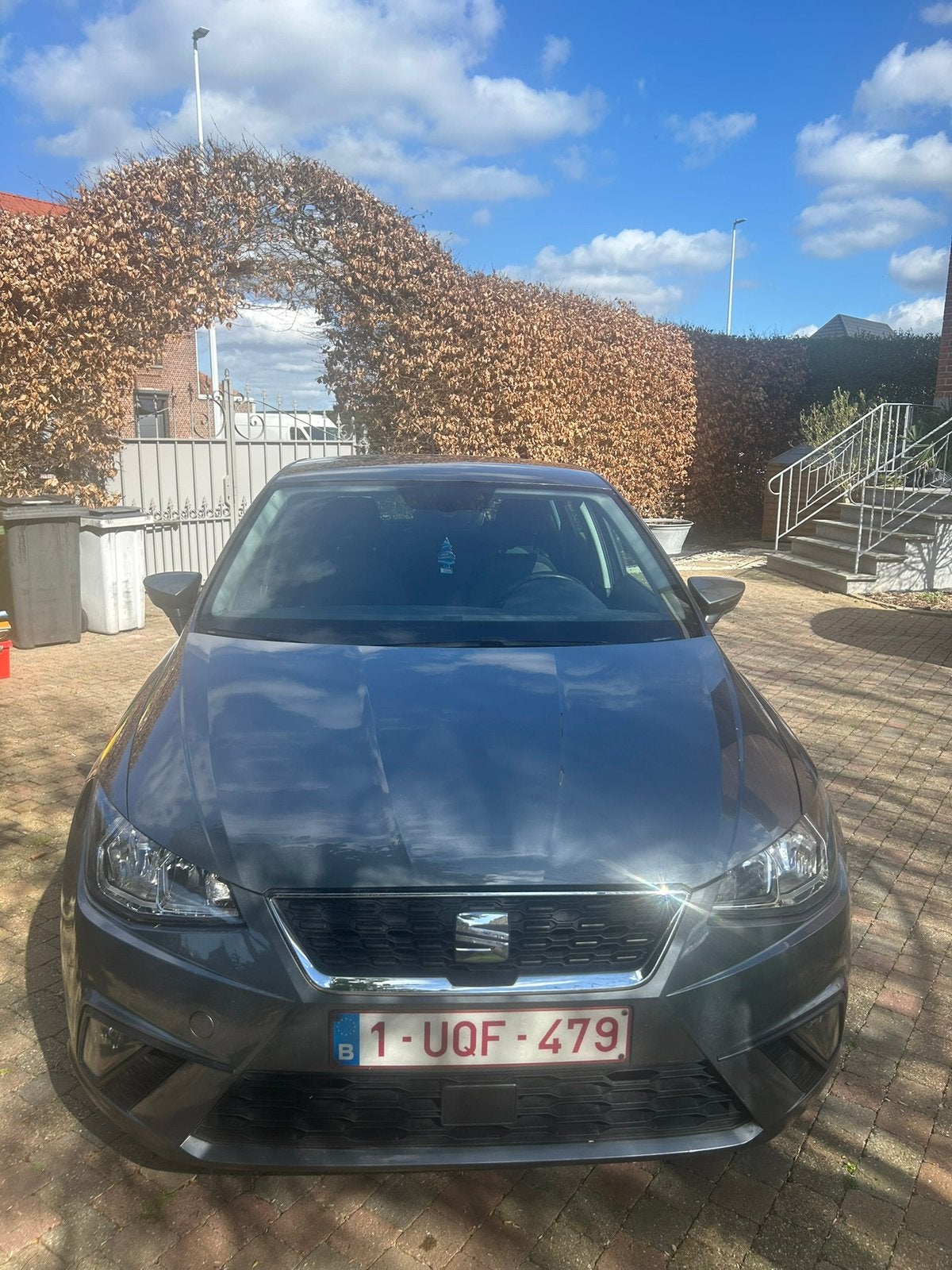 Seat ibiza 1.0 benzine/CNG 07/2018 120.000km voor handelaars, Autos, Argent ou Gris, Ibiza, 5 portes, 5 places