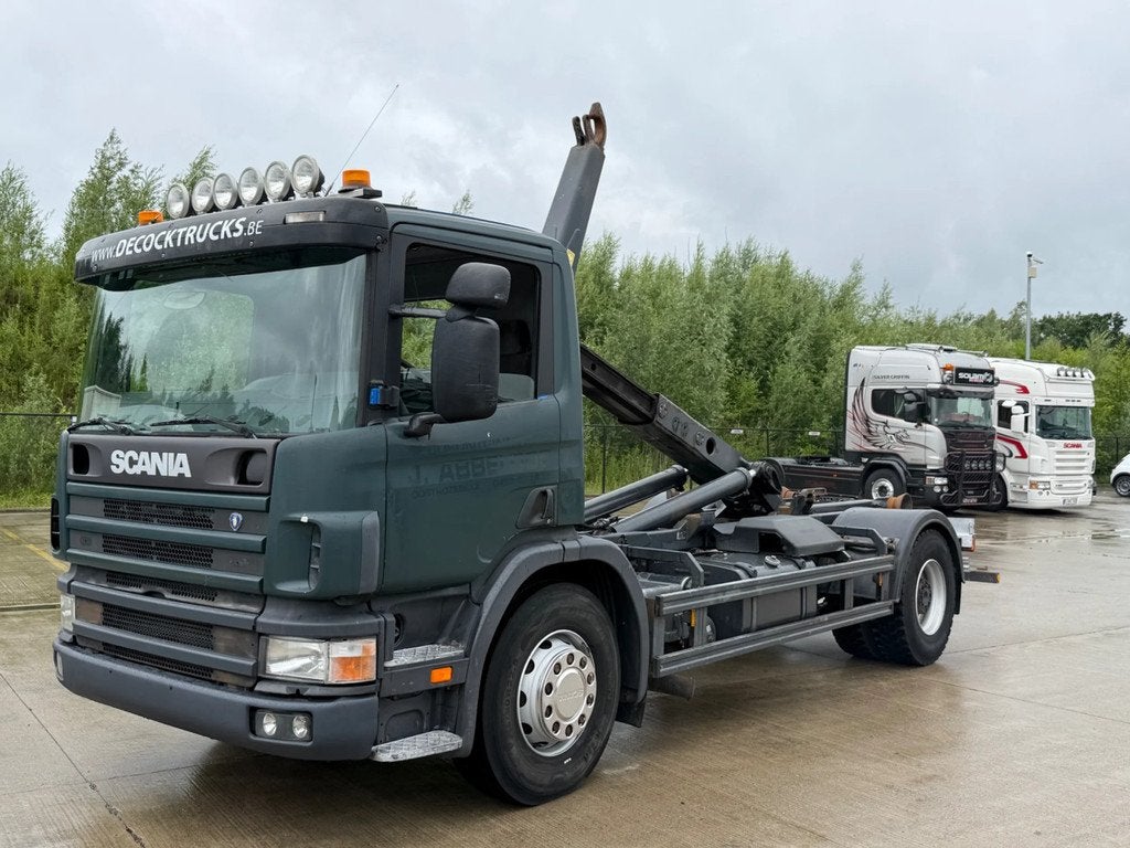 Scania P114-340 HAAKSYSTEEM (année de construction 2003), Autos, Achat, Autres carburants, Euro 3, TVA déductible