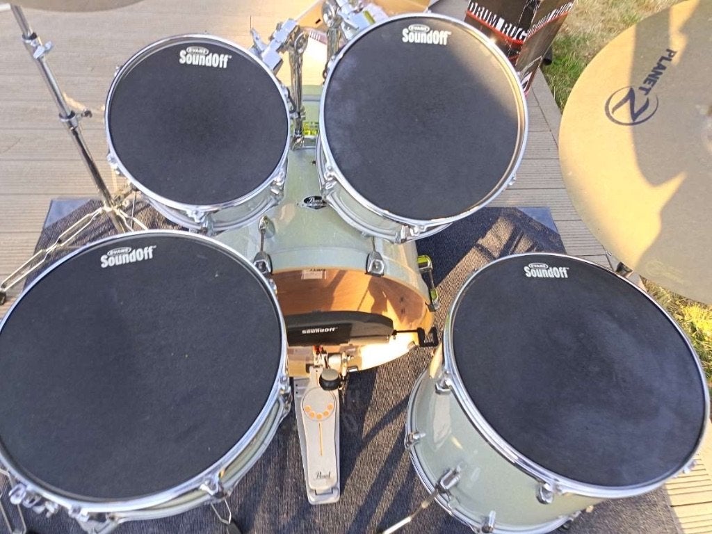 Batterie Pearl Export Series – Kit complet prêt à jouer, Muziek en Instrumenten, Ophalen, Gebruikt, Pearl