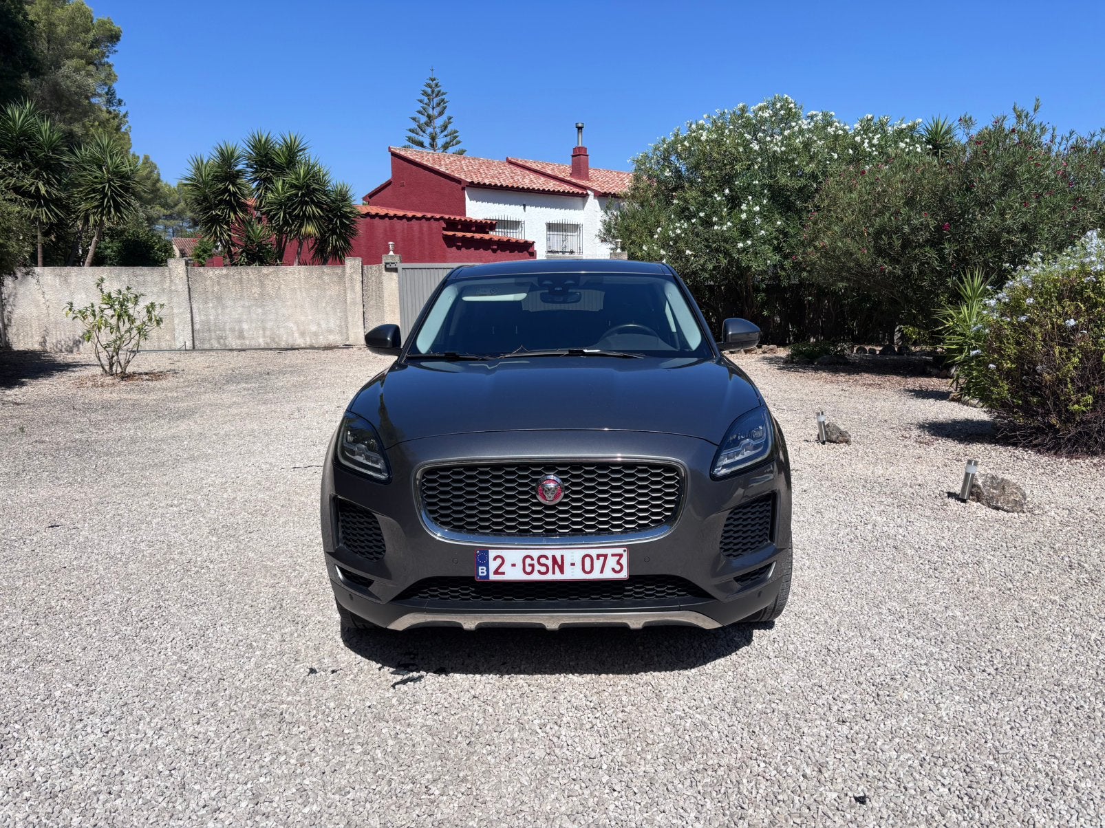 Jaguar E-Pace D150 AWD 09/2019 95000km Boite Auto, Auto's, Automaat, 19 cc, 4 cilinders, Lederen bekleding