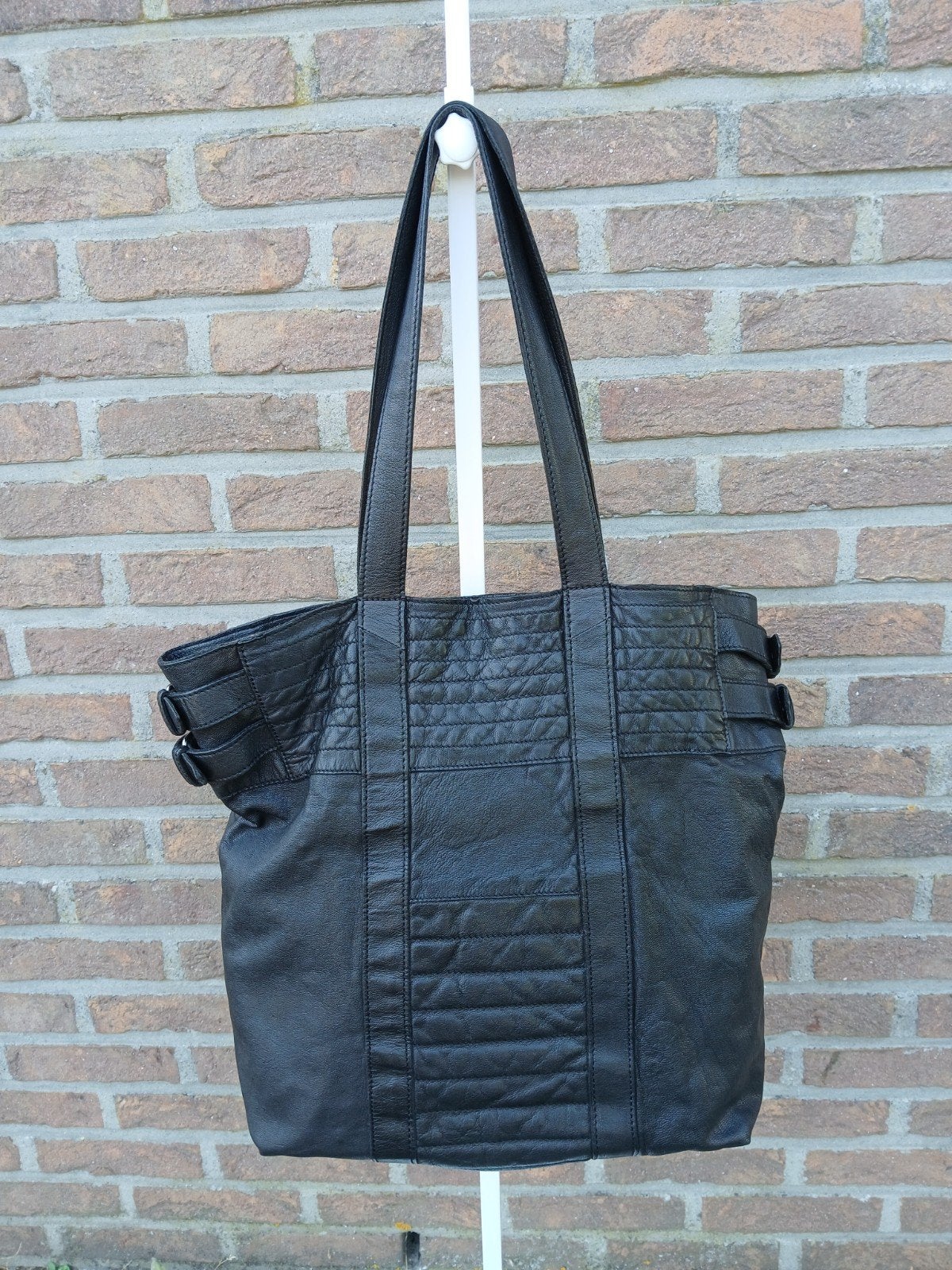 echt leder tote, Ophalen of Verzenden