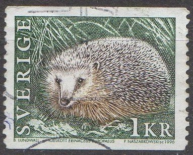 Zweden - Europese egel - 1996, Timbres & Monnaies, Enlèvement ou Envoi, Affranchi
