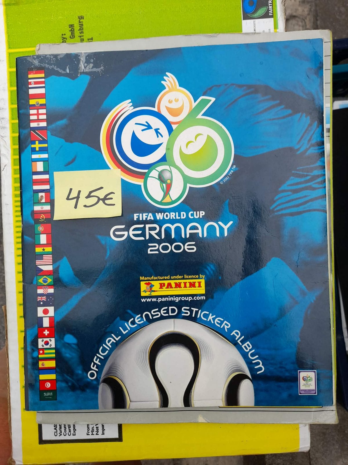 Boek panini fifa world cup germany 2006, Verzamelen, Ophalen of Verzenden, Zo goed als nieuw