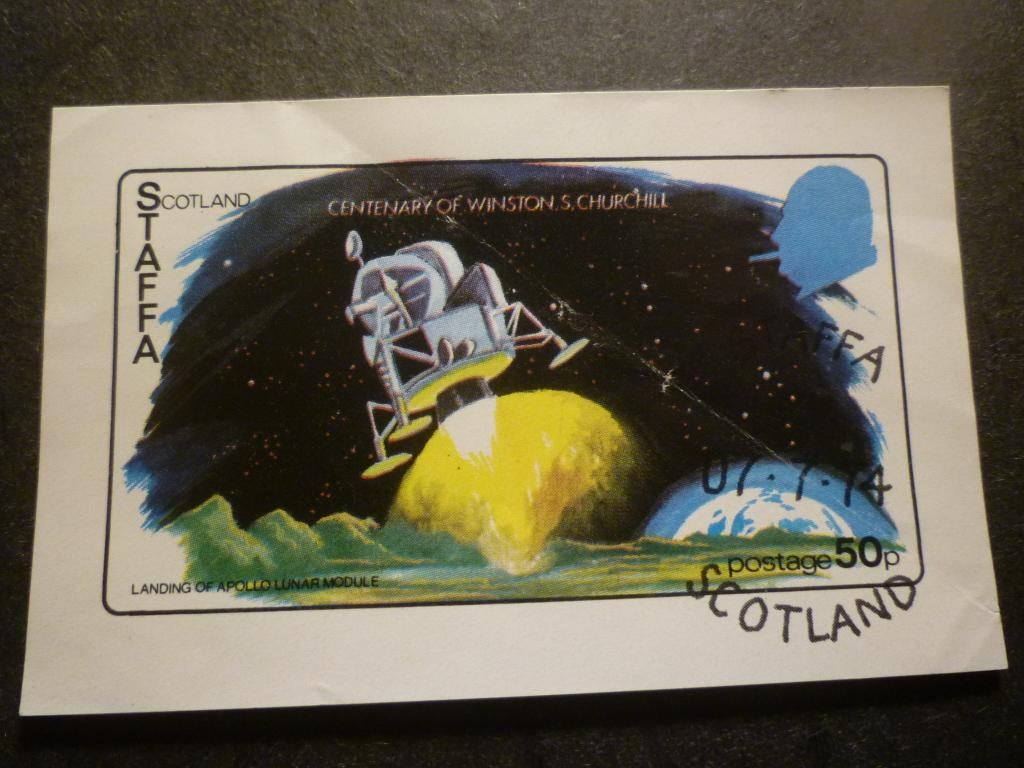 Staffa GB-SF 1974-07/09(o) Gestempeld/Oblitéré (cinderella), Postzegels en Munten, Verzenden