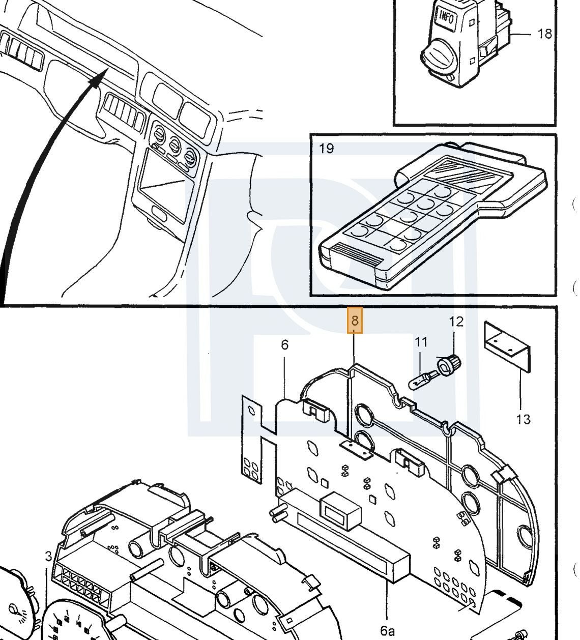 Volvo Oliedruksensor Volvo 240 - 360 - 740 - 760 - 780 - 940, Enlèvement ou Envoi, Neuf