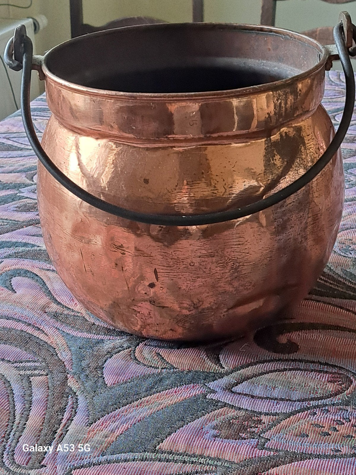 koperen ketel, Antiek en Kunst, Koper