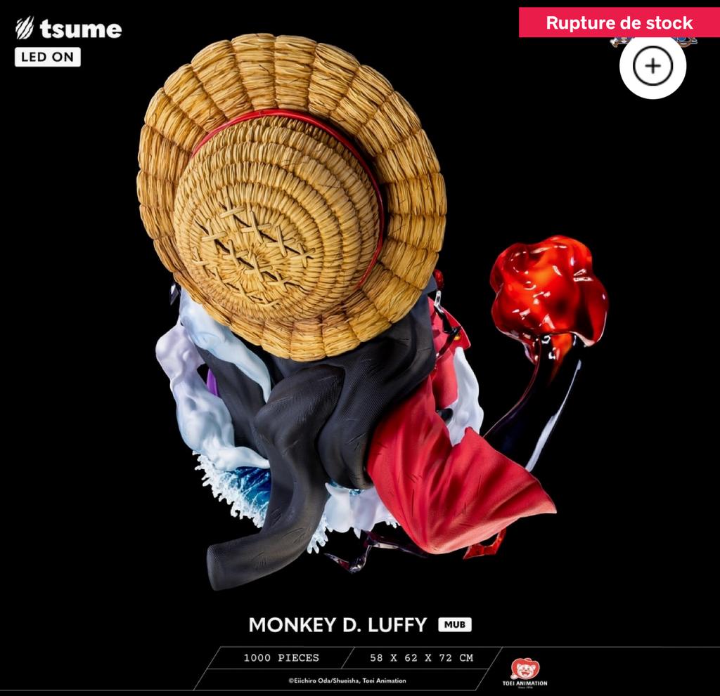 MUB - ONE PIECE - LUFFY - TSUME - NEVER UNBOX, Enlèvement, Neuf, Fantasy