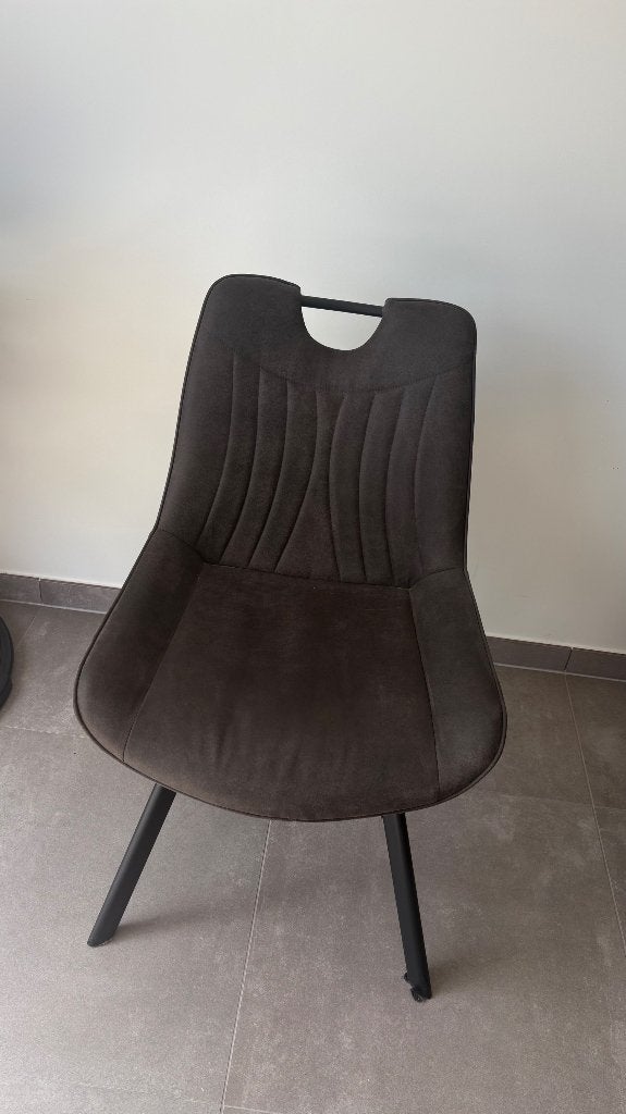 4 stoelen, Ophalen, Zo goed als nieuw, Vier, Stof