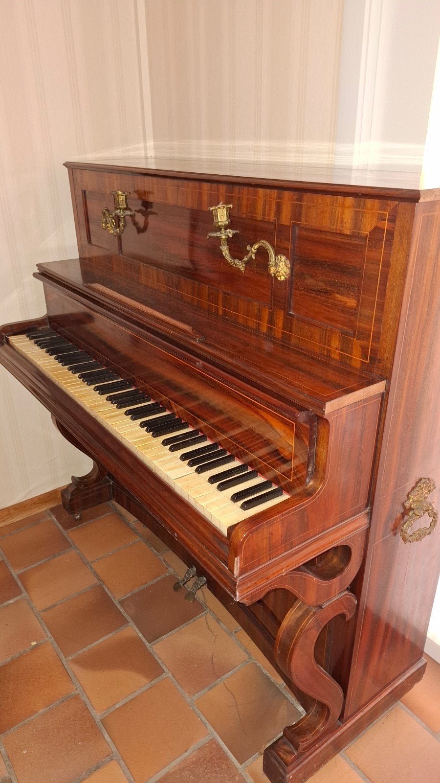 piano droit, Enlèvement, Piano
