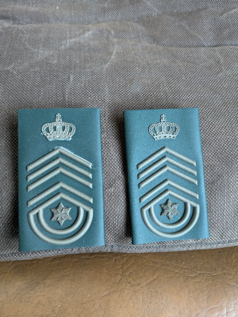 CSM adjudant majoor, Verzamelen, Ophalen of Verzenden, Landmacht, Embleem of Badge
