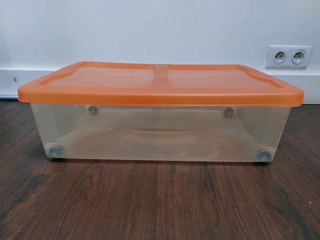 Boîte en plastique, Maison & Meubles, Enlèvement, Utilisé