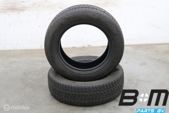 2 x 2156517 99H Pirelli Scorpion Winter 6mm 215 65 17, Véhicule de tourisme, Utilisé, Pneus hiver, 215 mm