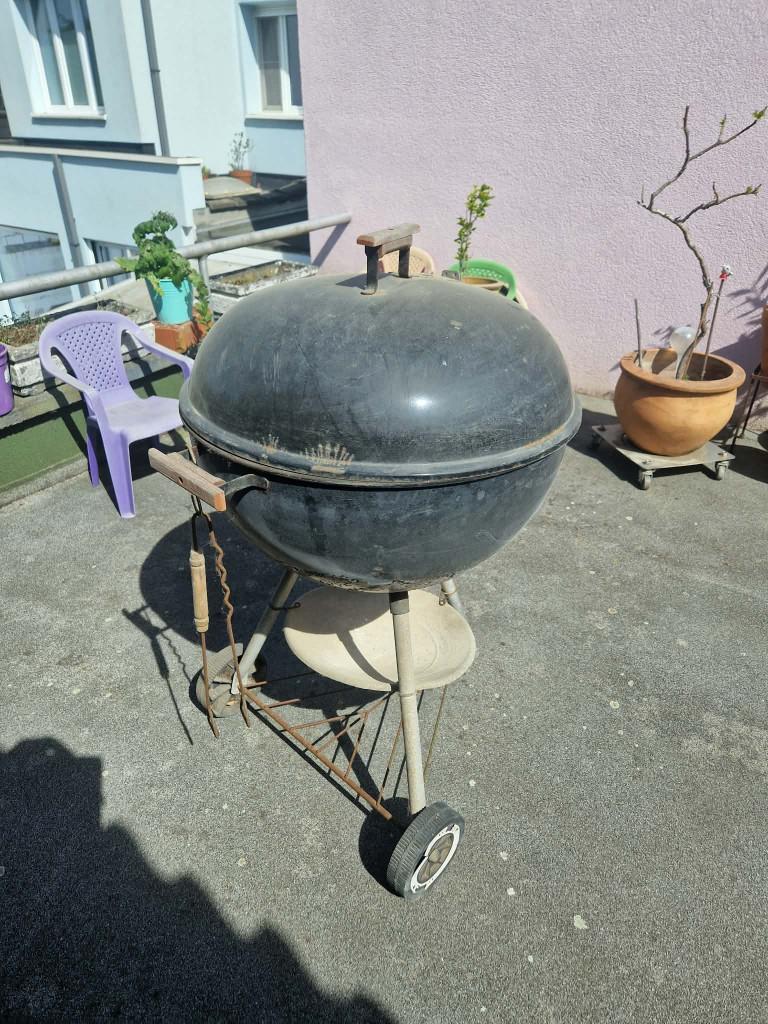 Weber Houtskoolbarbecue, Tuin en Terras, Ophalen, Gebruikt, Weber