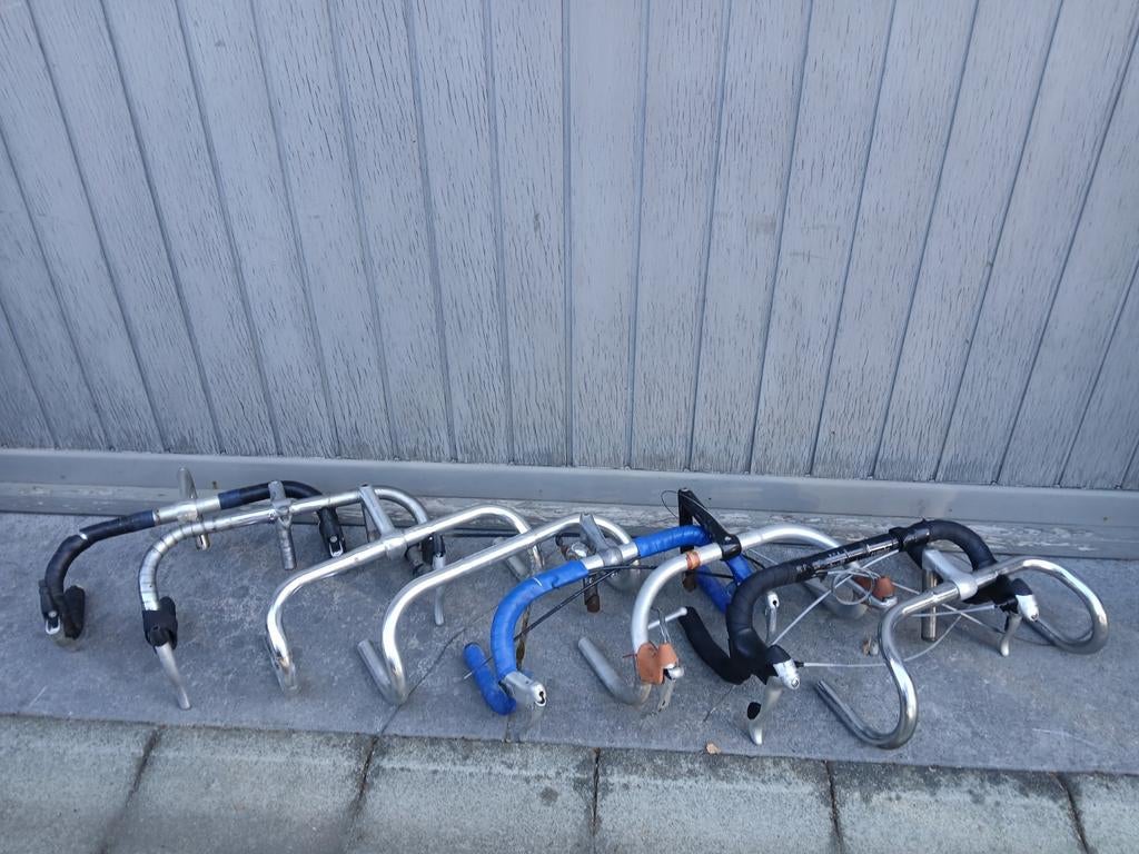 Lot retro koersfiets sturen, Fietsen en Brommers, Ophalen, Gebruikt, Stuur