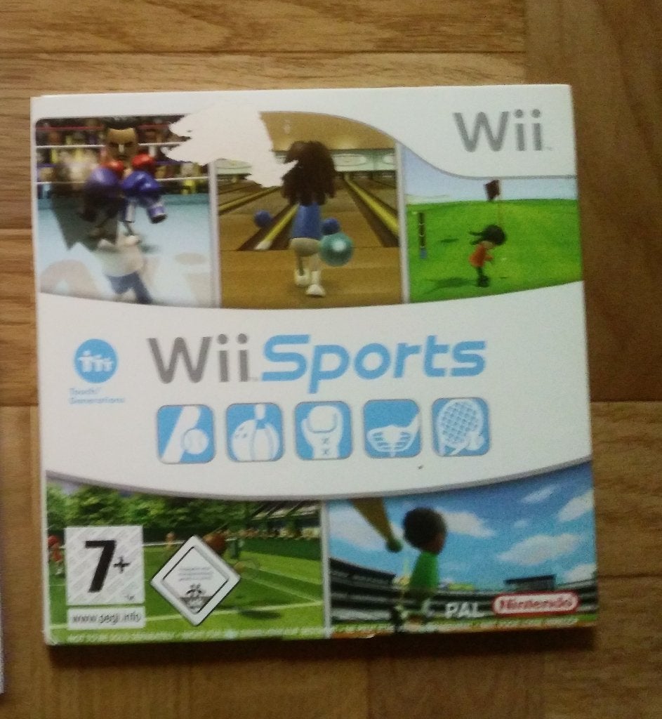 Housse en carton pour Wii Sports, Enlèvement ou Envoi, Comme neuf, À partir de 3 ans, 3 joueurs ou plus