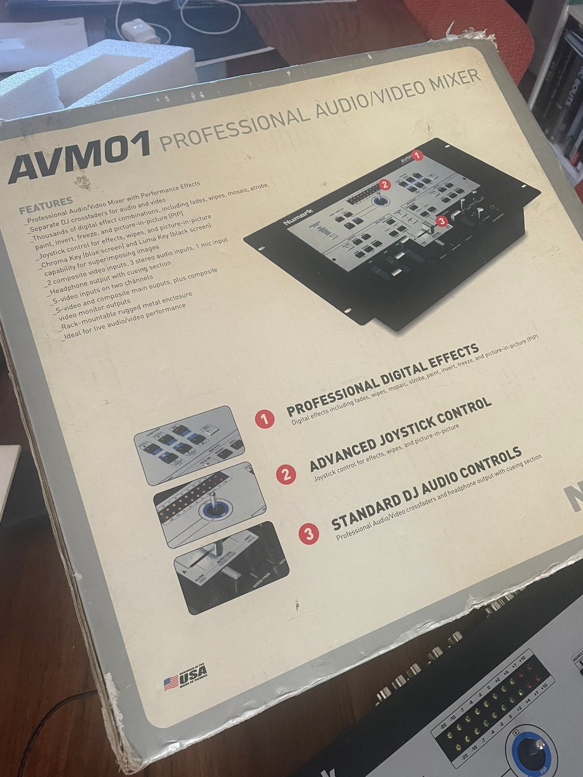 Audio/Video mixer AVM01, Ophalen, Zo goed als nieuw
