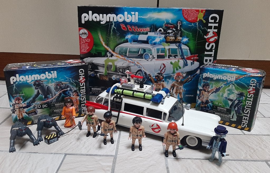 Playmobil Ghostbusters 9220 + 9223 + 9223, Enlèvement ou Envoi, Autres séries, Comme neuf, Kit complet