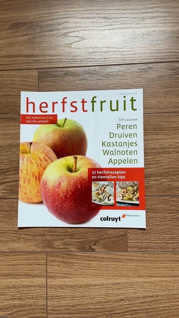Herfstfruit Colruyt, Boeken, Ophalen, Zo goed als nieuw, Hoofdgerechten
