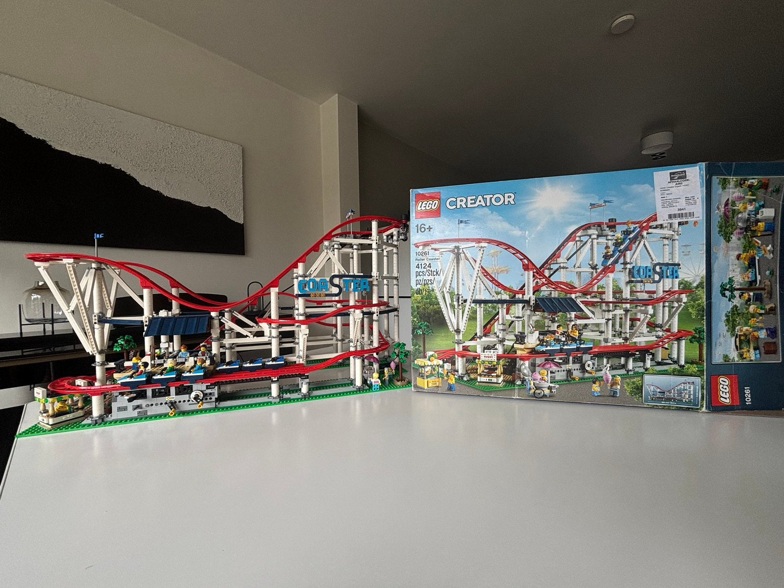Lego set - 10261 rollercoaster, Kinderen en Baby's, Ophalen, Gebruikt, Lego, Complete set