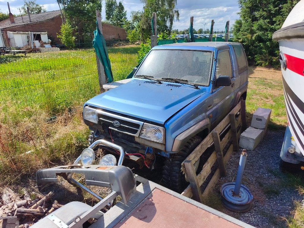 Daihatsu feroza voor onderdelen of opmaak, Auto's, Feroza, Stof, 4 cilinders, 1600 cc
