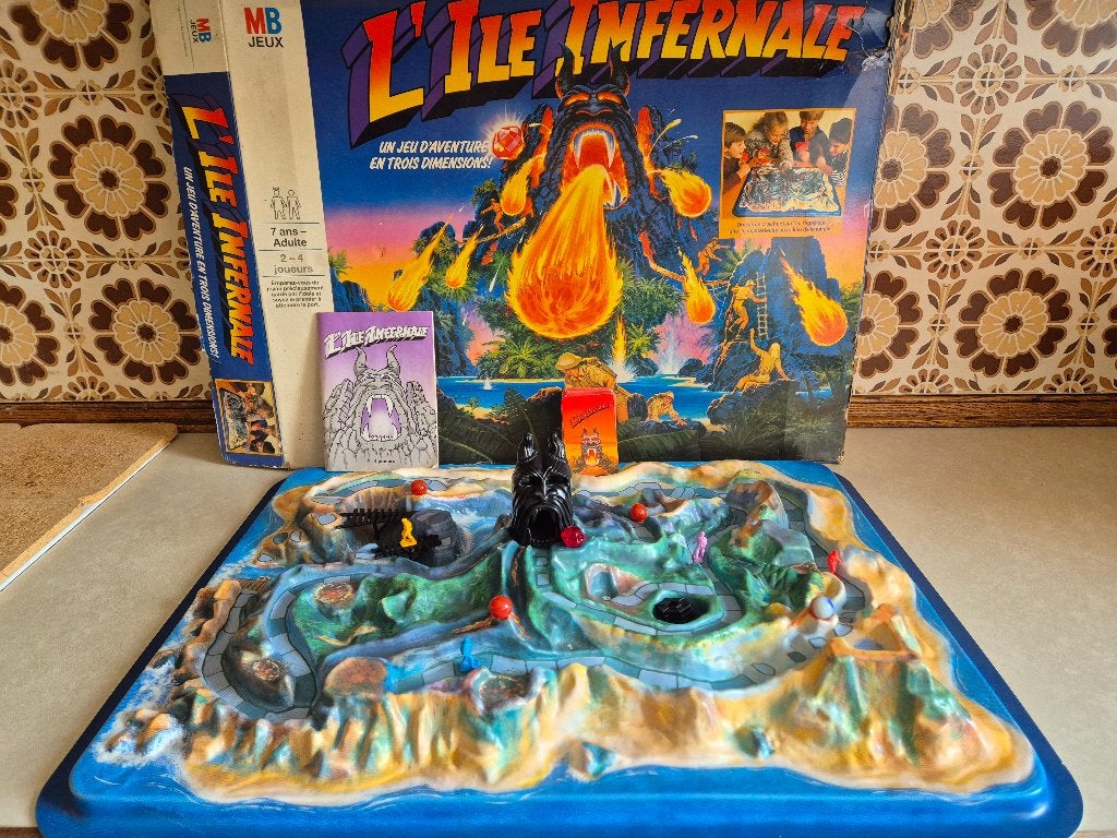 L'île infernale MB, Hobby en Vrije tijd, Drie of vier spelers, Ophalen, Gebruikt, MB