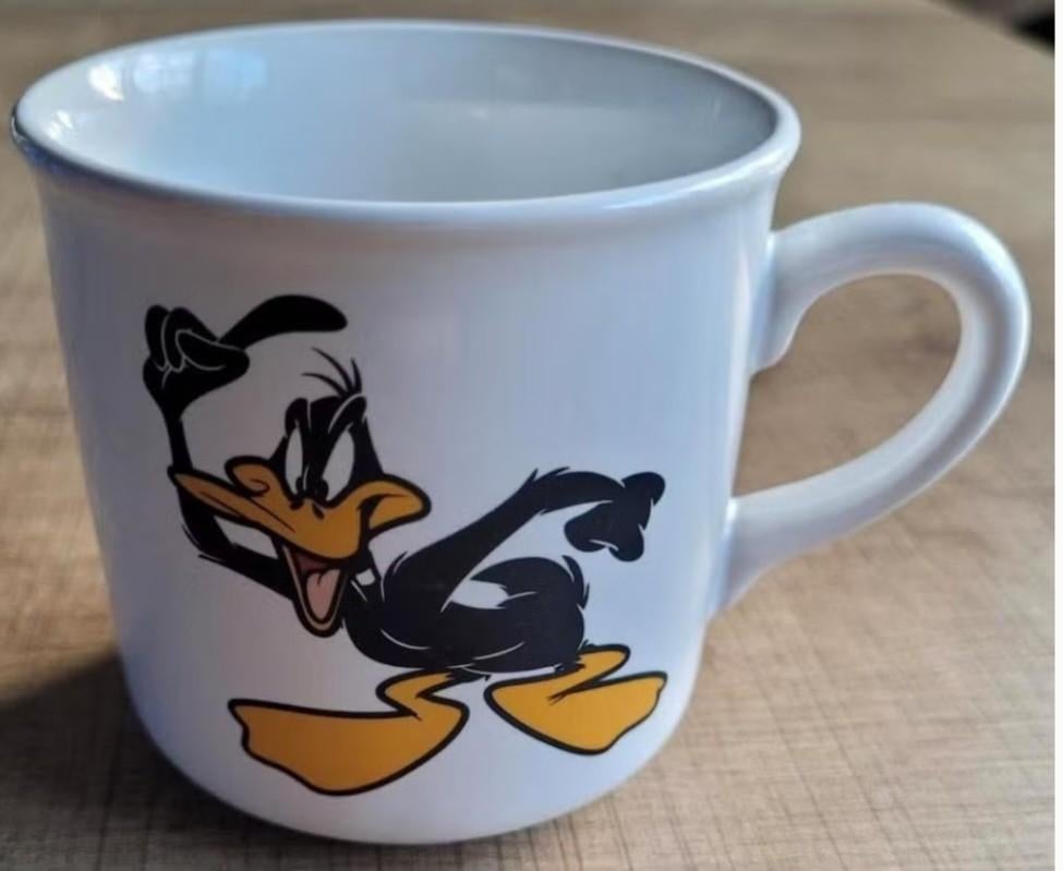 Looney Tunes - Daffy Duck: drinktas, Ophalen of Verzenden, Looney Tunes, Zo goed als nieuw, Gebruiksvoorwerp