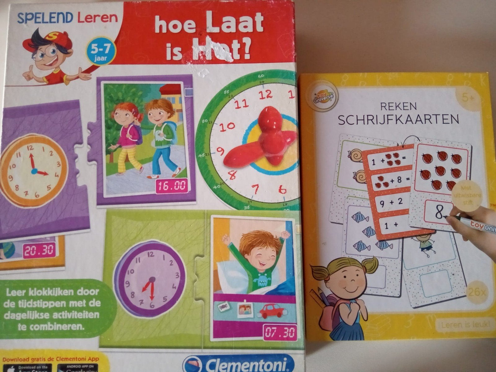 Educatieve spellen, Kinderen en Baby's, Speelgoed | Educatief en Creatief, Rekenen, Ophalen