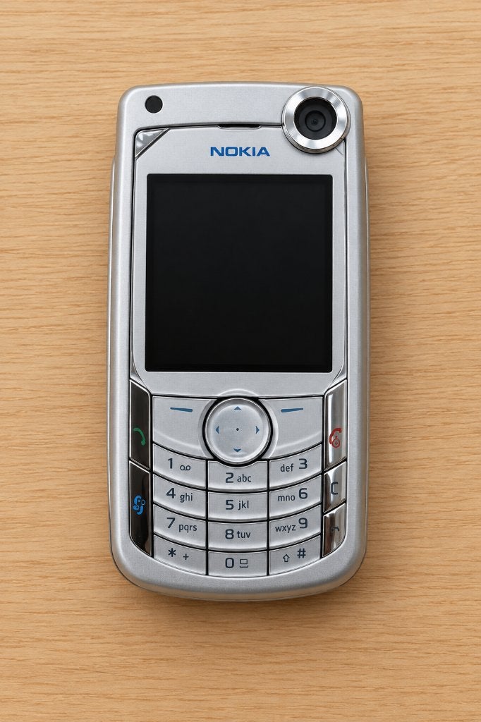 Nokia 6680 Vintage GSM-telefoon voor smartphones (jaar 2005), Ophalen, Gebruikt, Fysiek toetsenbord, Minder dan 3 megapixel