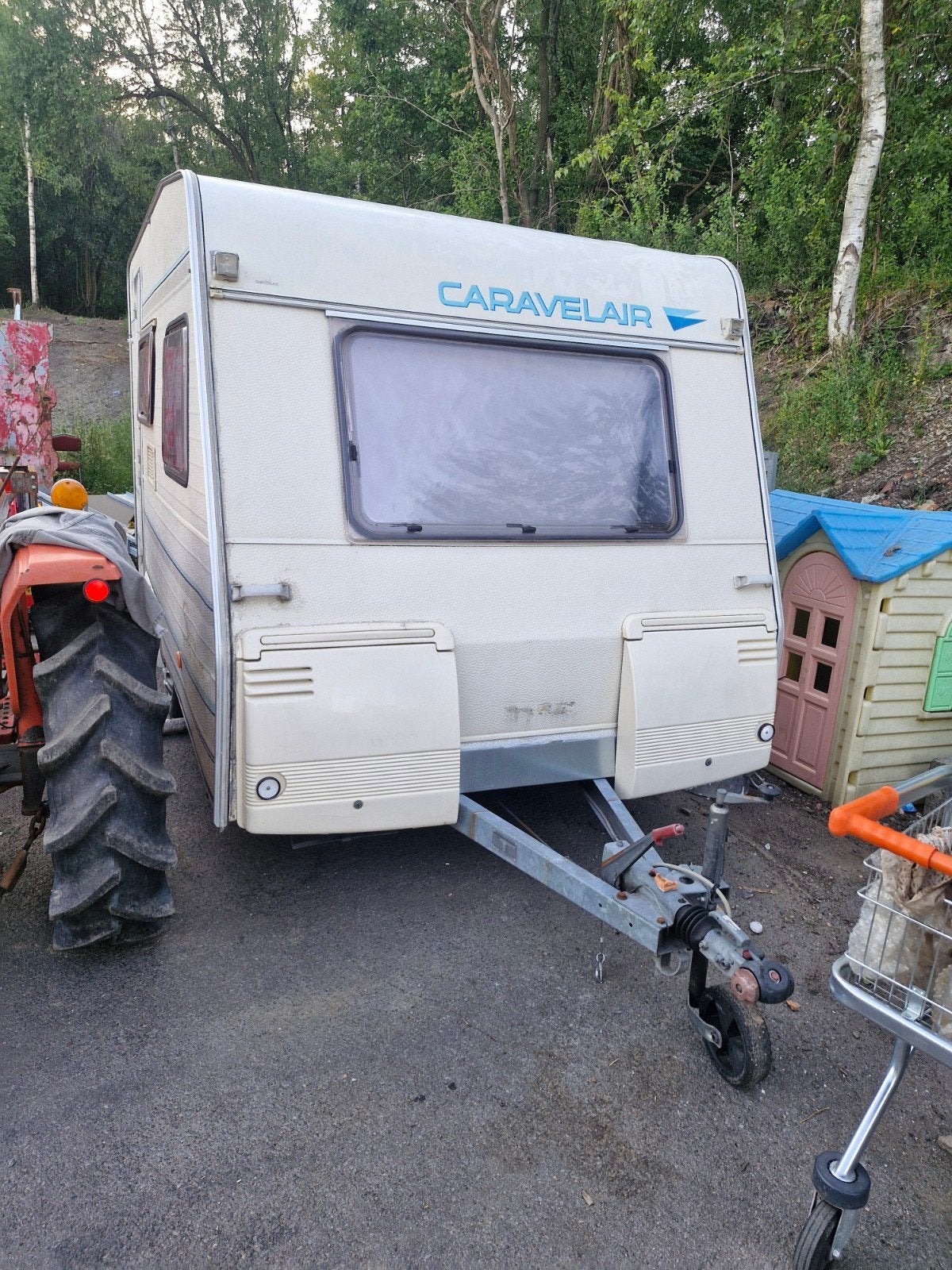 Caravane caravalair 3m80  ptc 750kg pas contrôle technique, Particulier, Auvent