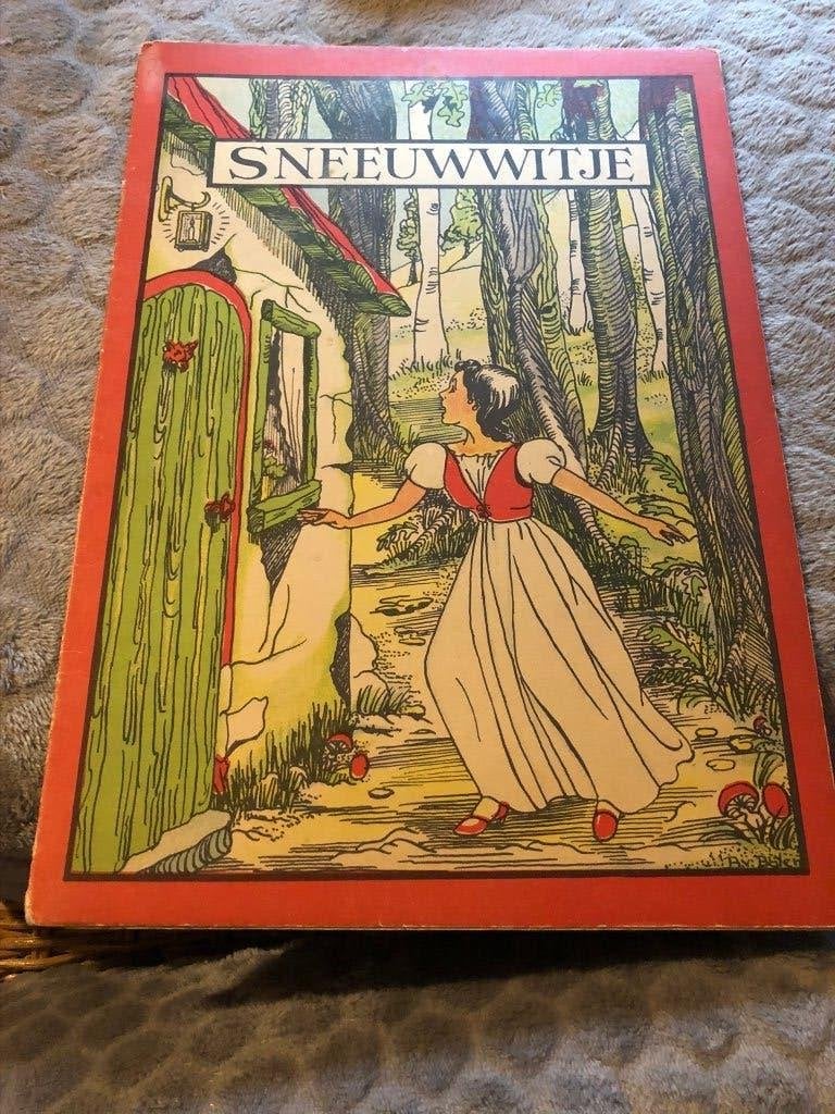 Sneeuwwitje - B. Van Balen 1948 zeldzame uitgave, Boeken, Ophalen of Verzenden, Gelezen, B. Van Balen