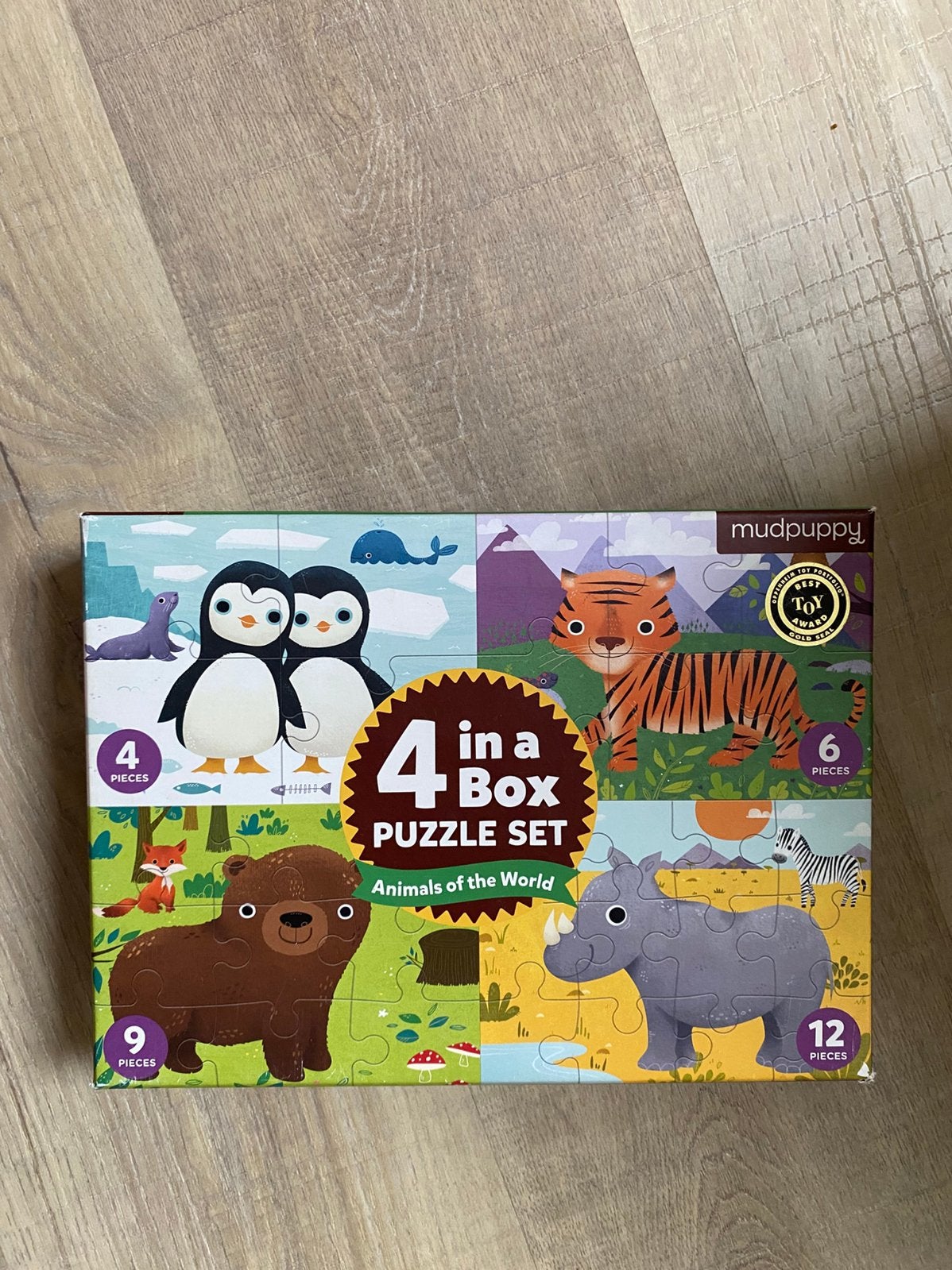 Dierenpuzzels 4-in-1, Enlèvement, Comme neuf