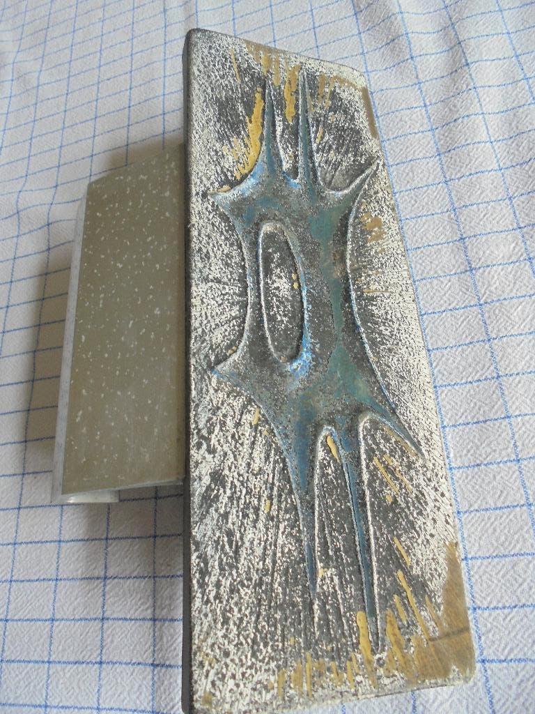 Gebruikte vintage keramische deurklink jaren 1950, Ophalen of Verzenden